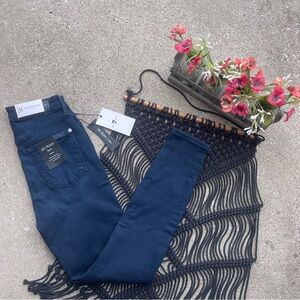 NWT 7 For All Mankind High Waist Ankle Skinny Jeans Size 24